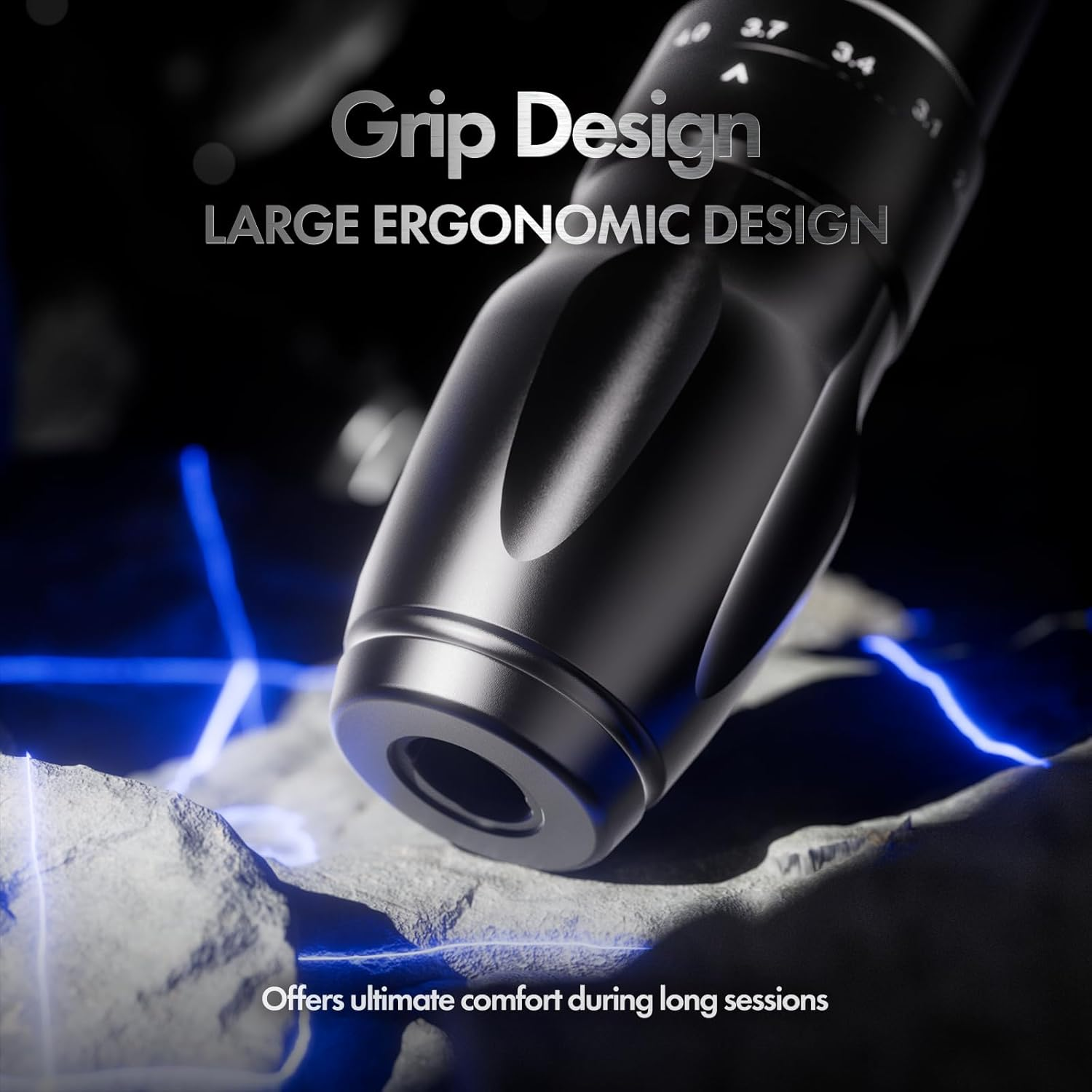 Inkin Wireless Tattoo Machine for Beginners, Professional Wireless Tattoo Gun with 7 Adjustable Strokes Length, Tattoo Pen Machine 1600Mah Power Supply for Tattoo Artists