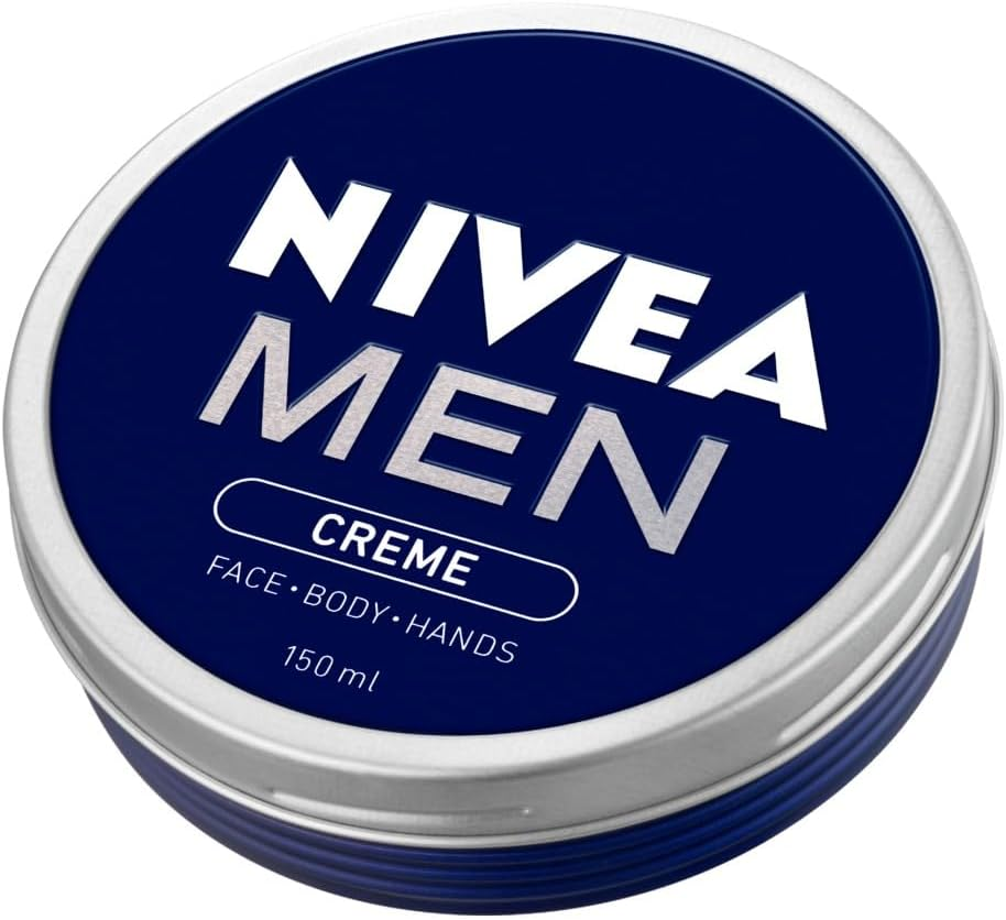 NIVEA MEN Creme Moisturiser 150Ml | for Face, Body and Hands | with Vitamin E | Relieves Dry Skin | Fast-Absorbing Formula | Moisturiser for Men | Suitable for All Skin Types image number 1