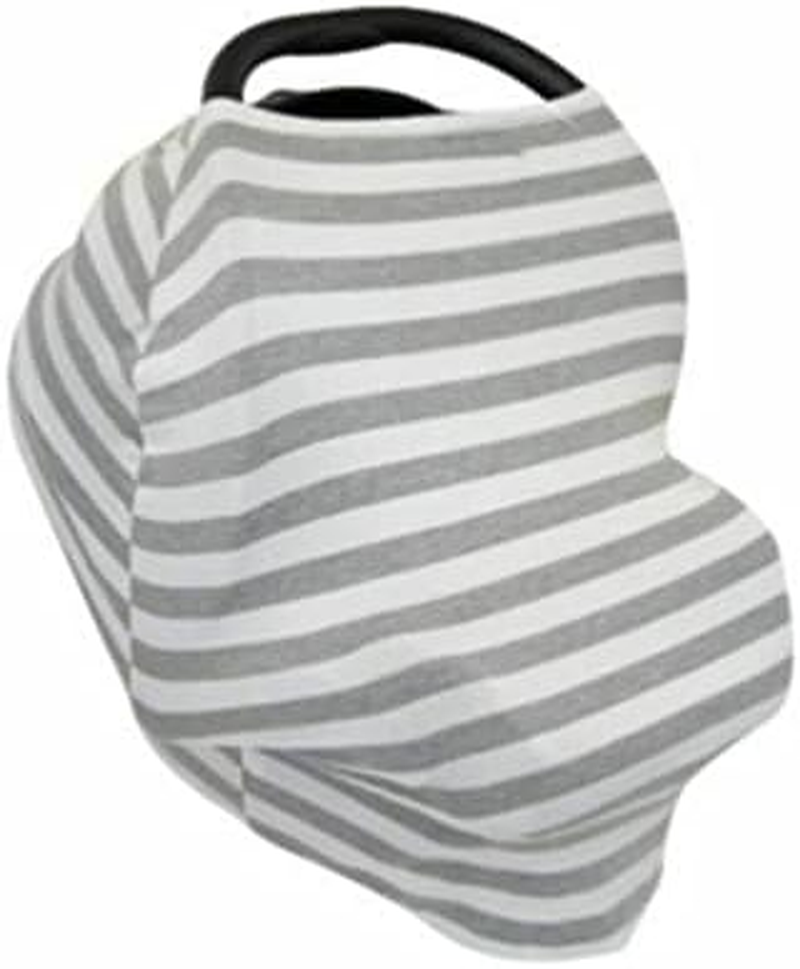 Breastfeeding Cover Cotton Nursing Maternity - Plain Grey image number 3