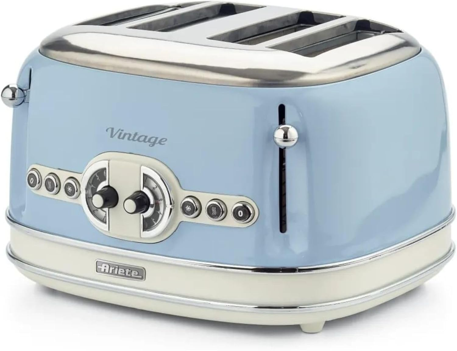 Ariete Vintage Series 4-Slice Toaster - Beige