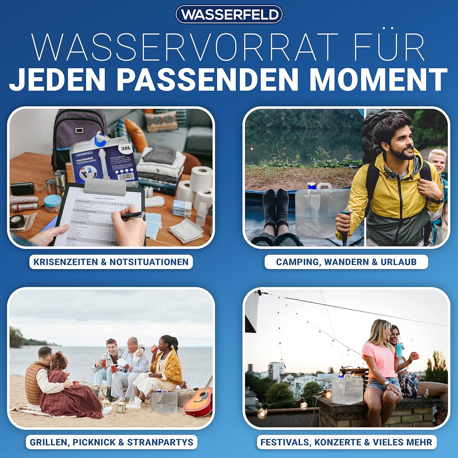 WASSERFELD Water Canister 1 X 20 Litres image number 1