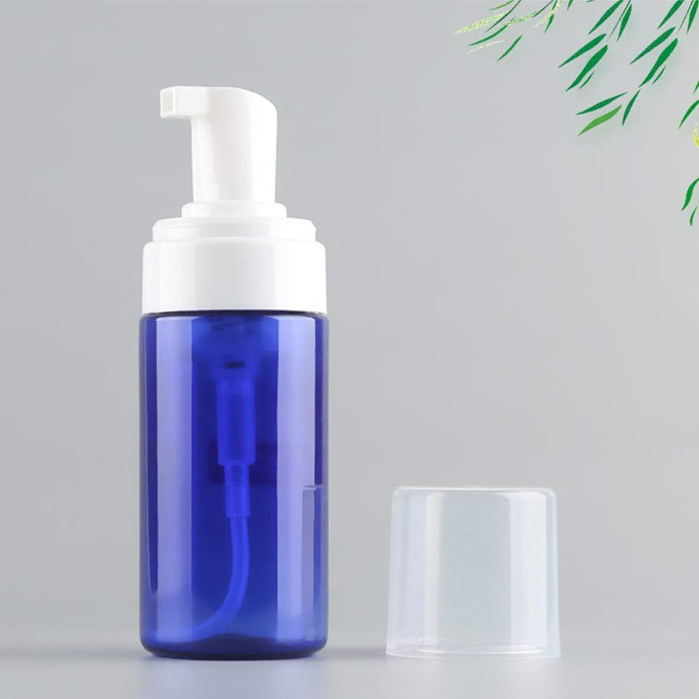 5PCS Foaming Soap Dispensers Pump Bottles Empty Foam Foamer Dispenser Pump Bottles (100Ml,Blue) image number 6