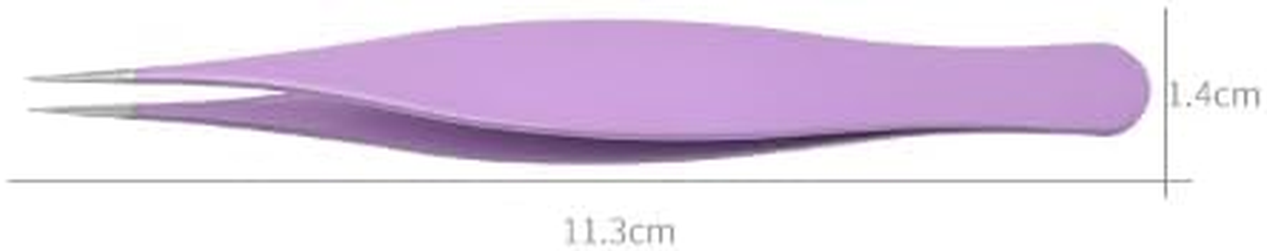 Men'S Perfect Eyebrow Plucking Tweezers Beauty Tools False Eyelash Tweezers (Black, One Size)