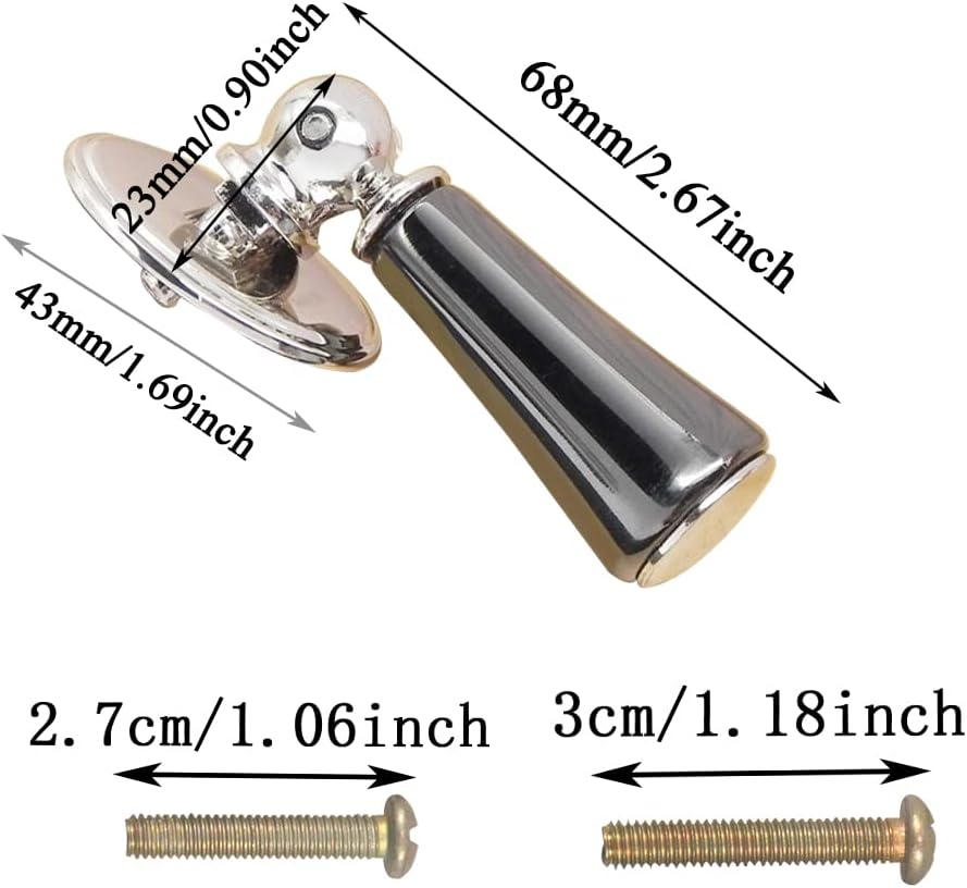 LLHDKF 2 Pack Tear Drop Cabinet Pull Handle Knob Pendant Pulls Tear Drop Handles Knob Hanging Design for Cabinet Hardware Dresser Drawer Door Furniture