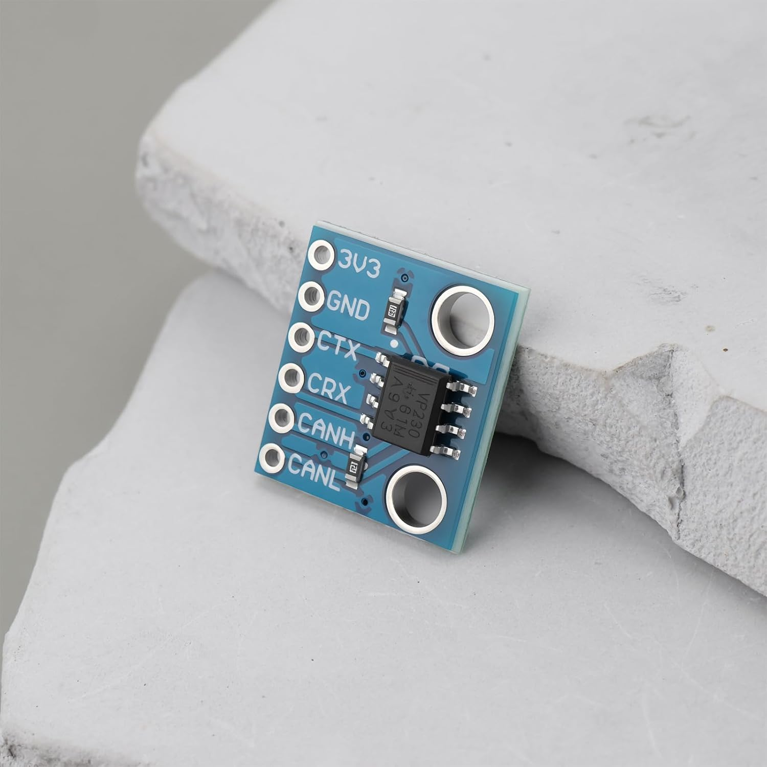 Ecsing 2Pcs SN65HVD230 Breakout Board CAN Bus Modul Compatible with A-Rduino Controller Board, 3.3V image number 5