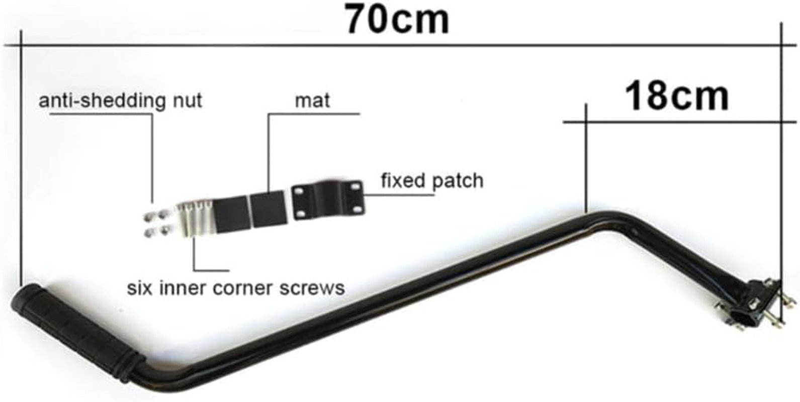 Bike Training Handle for Kids - Trainer Balance Push Bar for Safe Learning image number 5