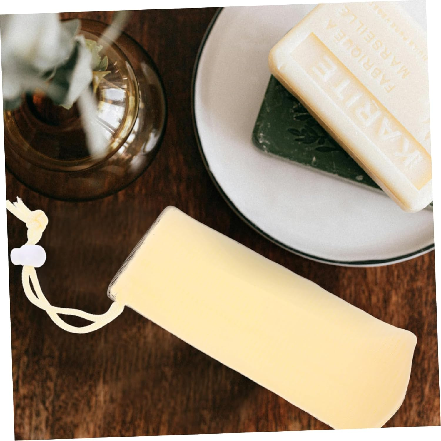 Healeved 5Pcs Multi- Accessory Soap Bags for Soap Bars Bar Pouch Foaming Pouch Lightweight Portable image number 6