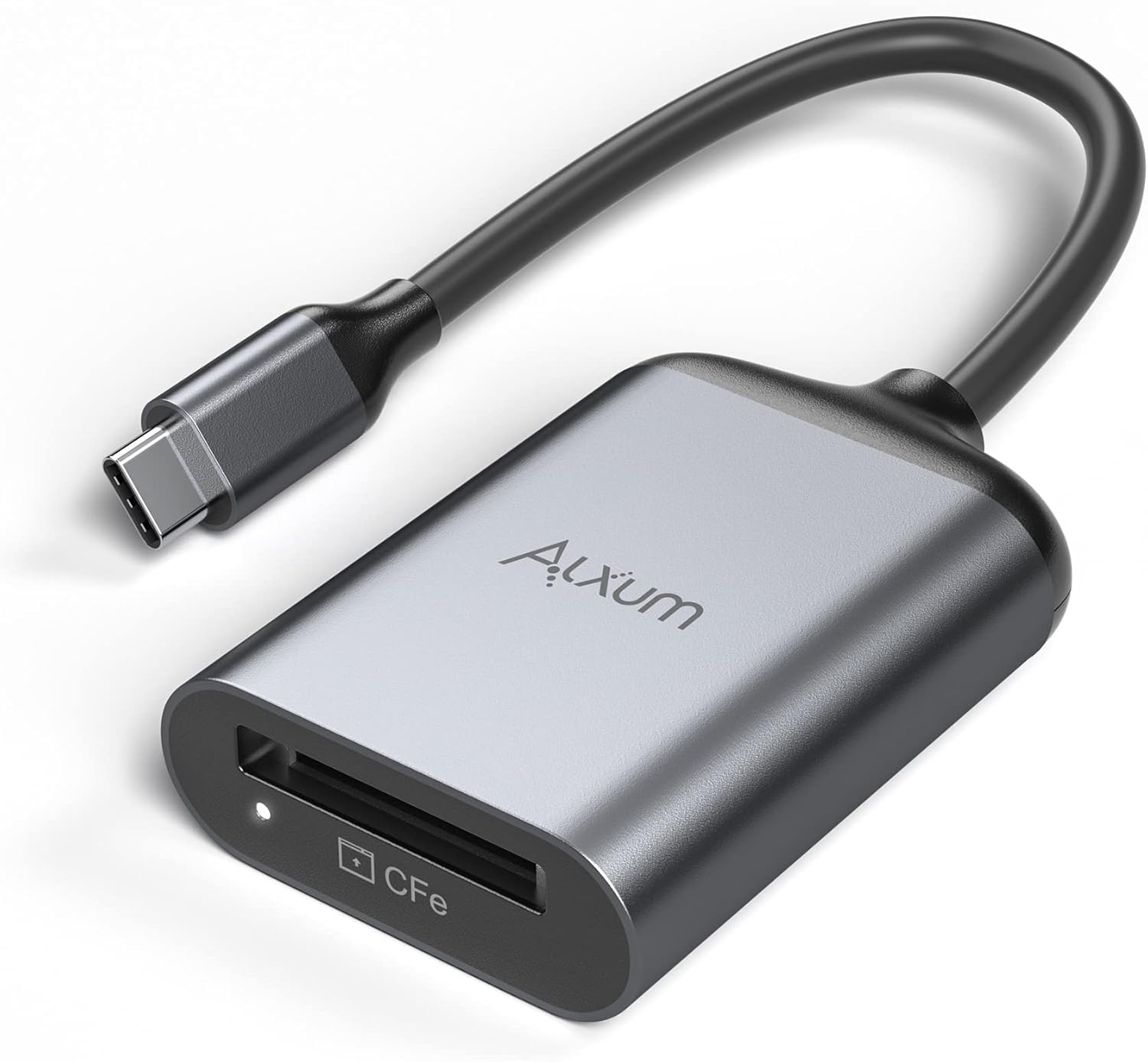 Alxum Cfexpress Type a Card Reader USB 3.1 Gen 2 10Gbps Cfexpress Portable Card Reader Aluminum for Professional Filmmakers Photographers Vloggers Support Android/Windows/Mac OS image number 2