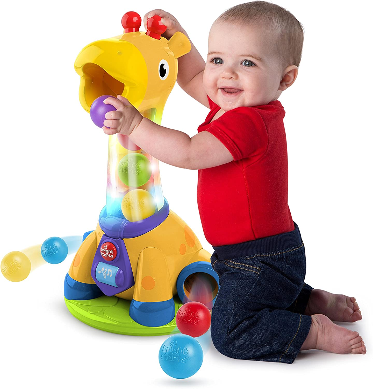 Bright Starts Spin and Giggle Giraffe image number 2