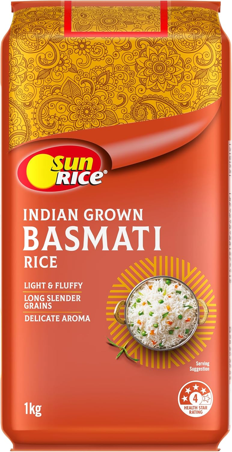 Sunrice Classic Indian Basmati Rice 1Kg image number 3
