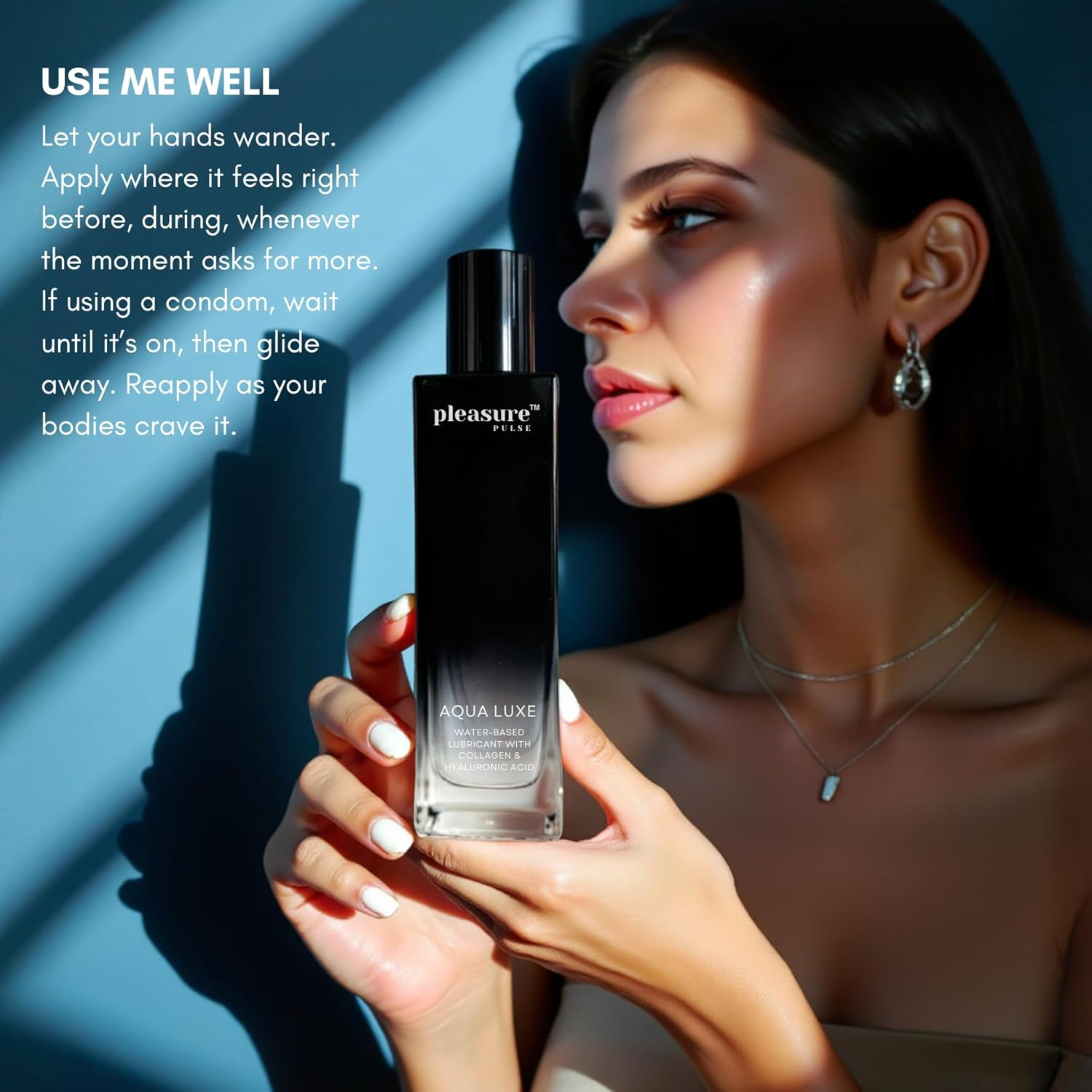 Pleasure Pulse Water Based Lubricant with Collagen & Hyaluronic Acid, Paraben Free & Fragrance Free, Latex-Safe Long-Lasting Natural Formula, 100Ml image number 5