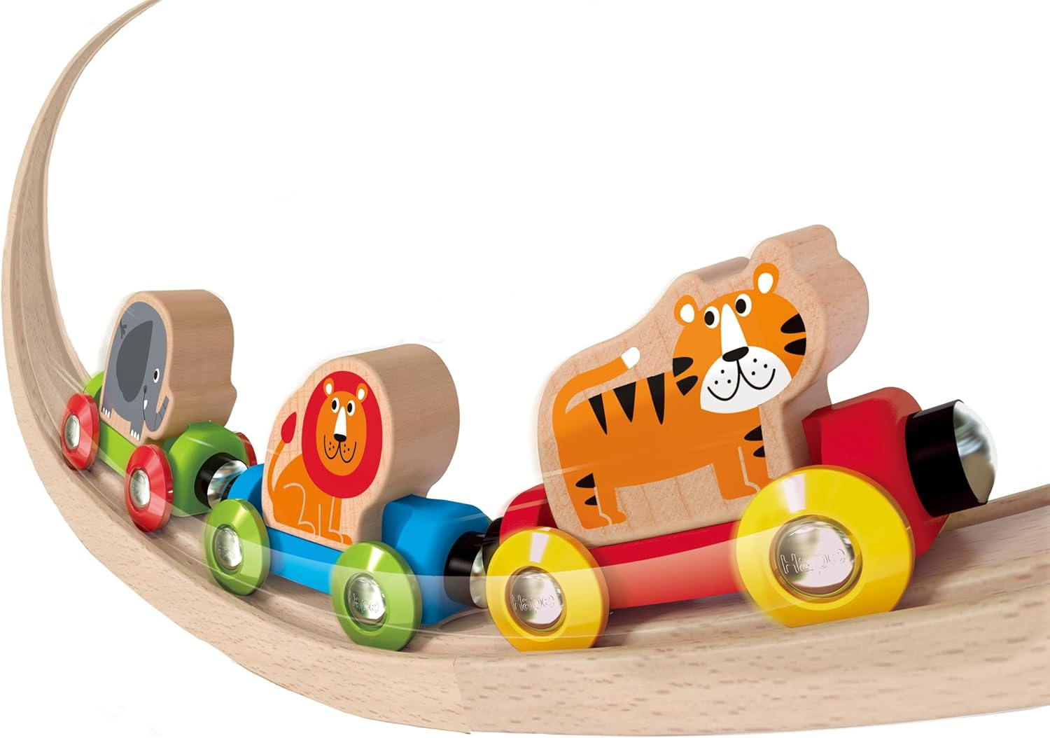 Hape E3807 Jungle Journey Train Toy 5.0 Cm*23.0 Cm*16.0 Cm image number 2