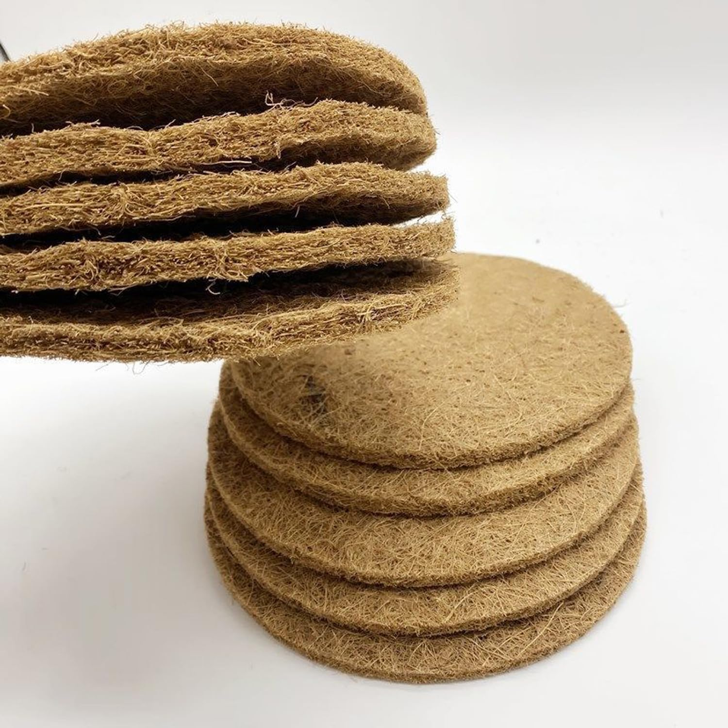 10Pcs Pigeon Nest Pads,Racing Pigeon Loft Supplies,Coconut Fiber Bird Breeding Egg Nests Bowls Mat for Finch Chicken image number 1