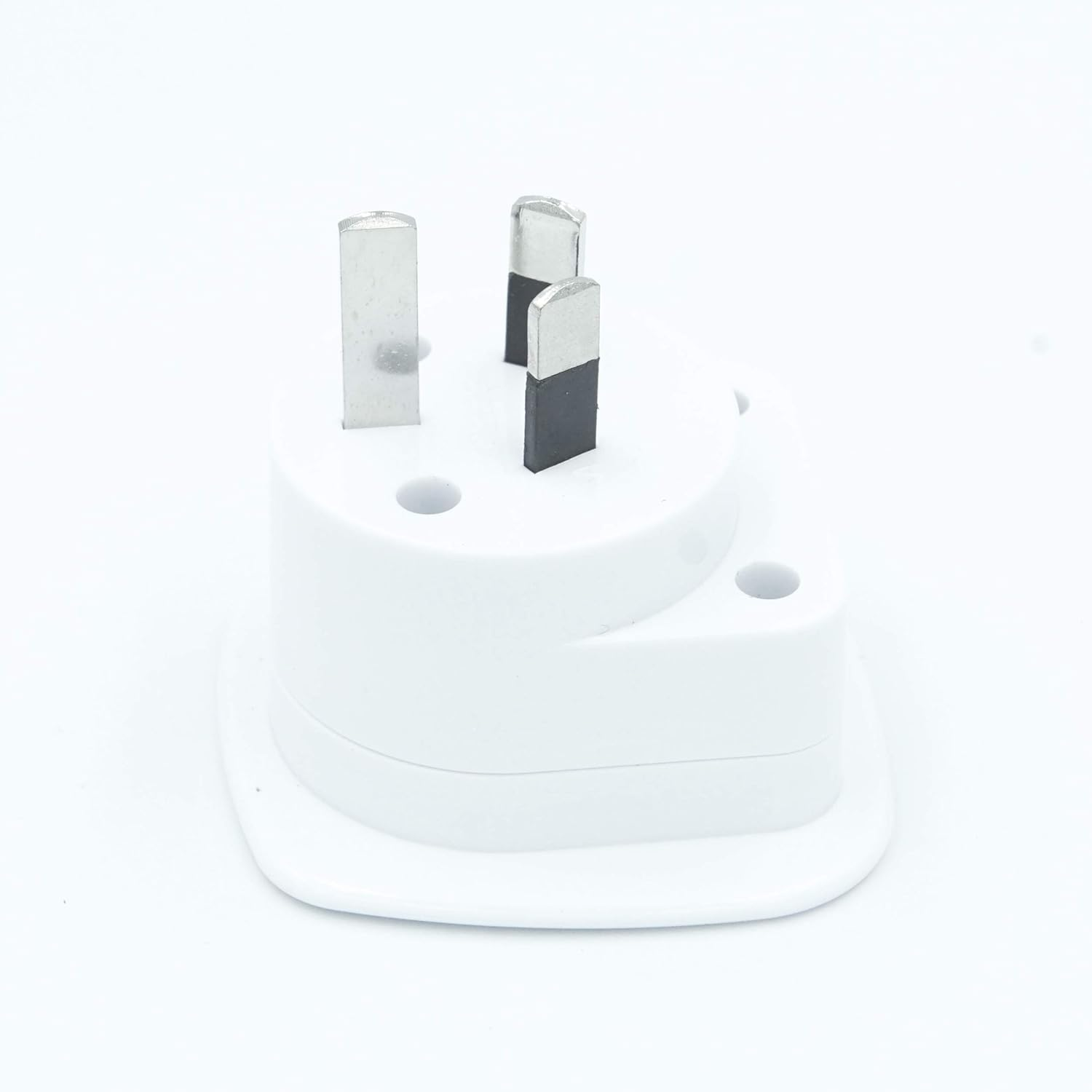 SAA Approved UK/US/JP/CA to AU/NZ Adaptor Plug with Insulated Pins, UK/US Plug Convert to 3-Pin Australian/New Zealand/China Socket (5 White) - 5 White image number 2