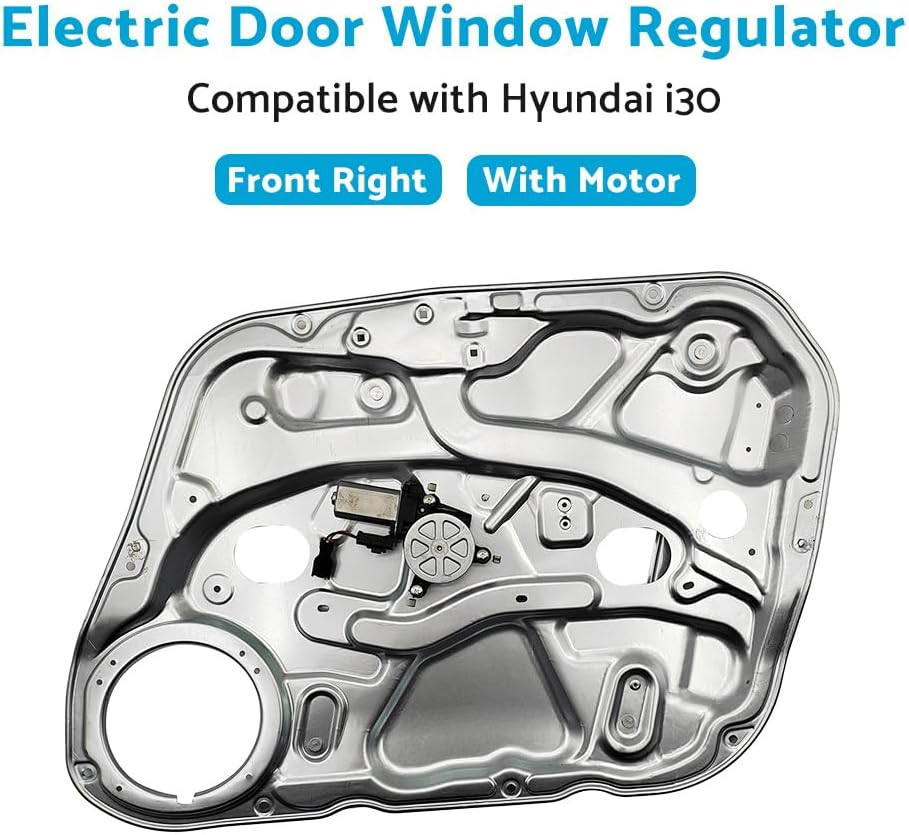MAX COOL Electric Door Window Regulator with Motor Front Right Suitable for Hyundai I30 image number 4