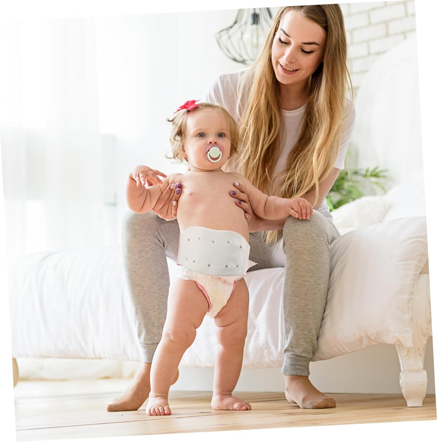 Supple Belly Belts Mom Postpartum Umbilical Bands for Newborn Supplies image number 4