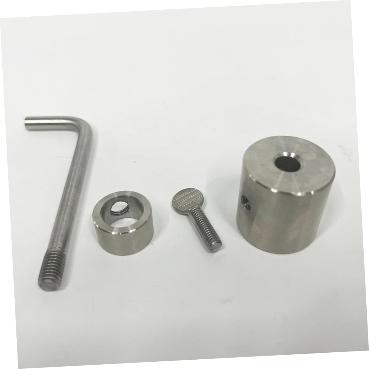 Milisten Rotisserie Balance Weight Adjustable Stainless Steel Spit Rod Stopper for Even Cooking on Electric and Outdoor BBQ Grills image number 1