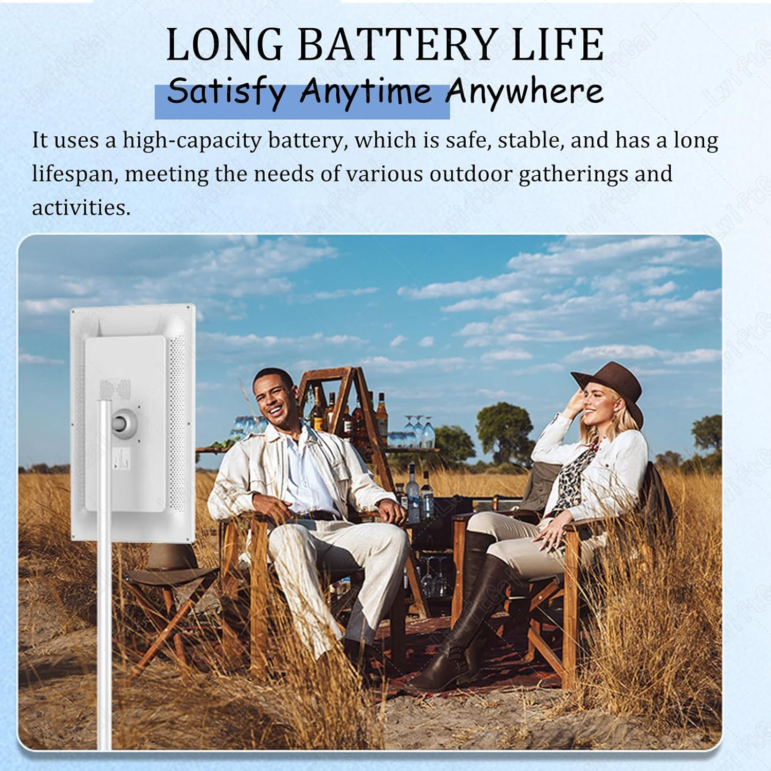 24-Inch Smart Touchscreen Monitor, 1080P Mobile Portable TV Stand on Wheels, Swivel Rotation Rolling Monitor, Full Swivel Rotation Rolling TV 8G+128G