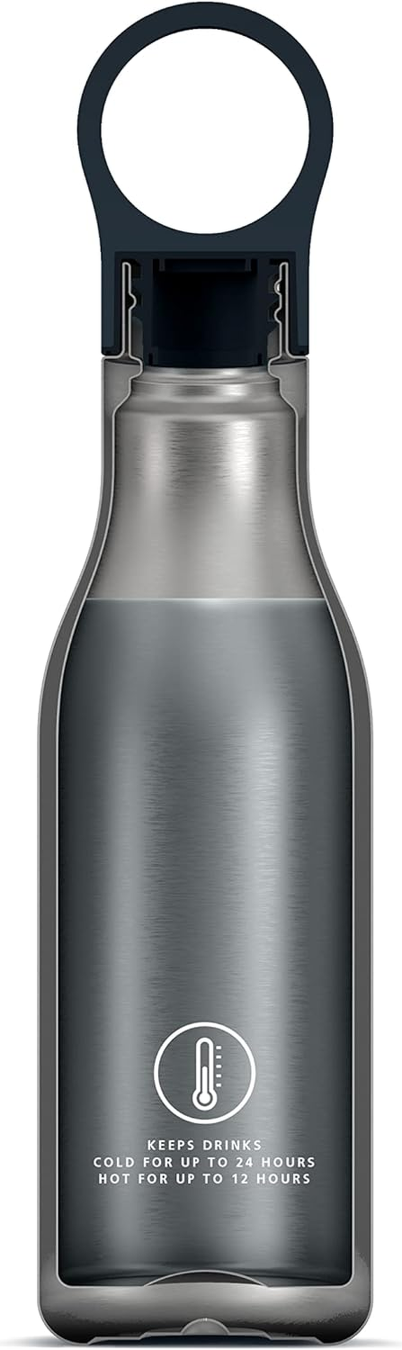 Joseph Joseph Refill Reuse Repeat 2-Piece Travel Mug & Bottle Set - Blue