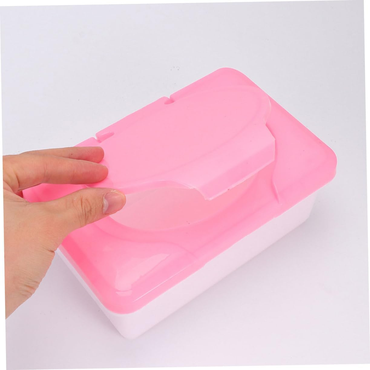 Holder Dispenser for Wipes Portable Wipes Box Modern Style Tissue Box Cover for Bedroom image number 2