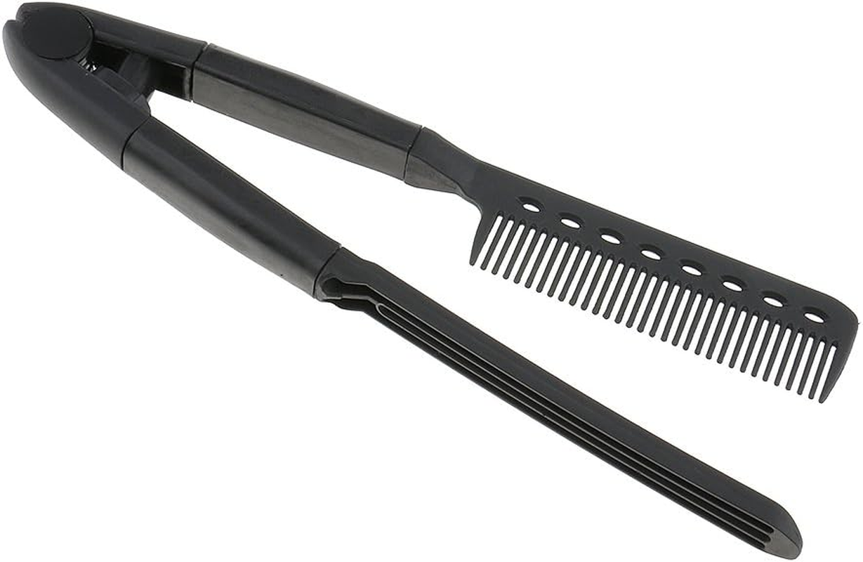 Baosity Straightening Comb for Hair, Hair Straightener Brush with a Firm Grip for Salon Home image number 3