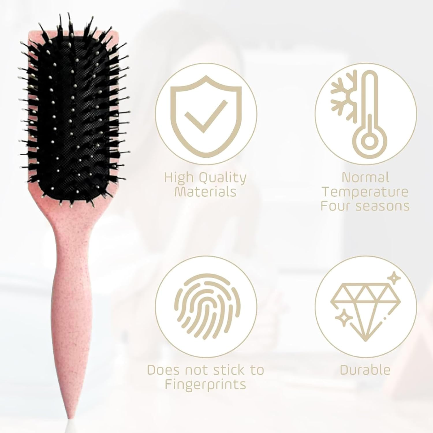 Curly Hair Brush,Curl Defining Brush for Women & Men,Curl Brush to Reduce Pulling & Curl Separation, Brush for Curly Hair,Shaping & Defining Curls image number 6