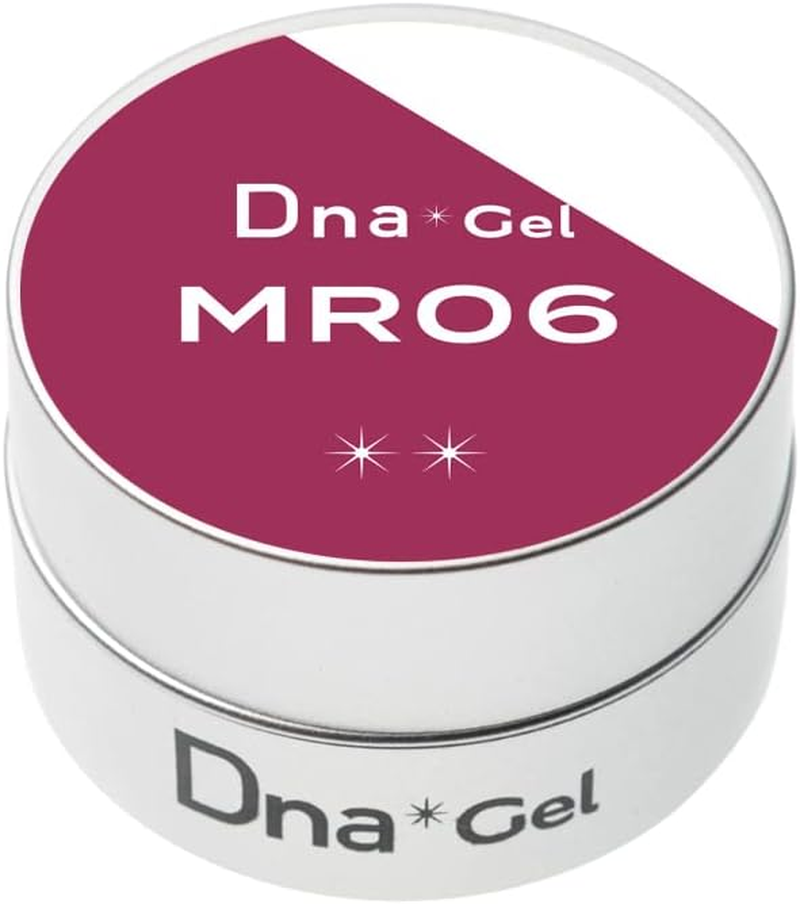 Dna Gel MR06 Color Gel, 0.1 Oz (2.5 G), Wine Red, UV/LED Compatible image number 1