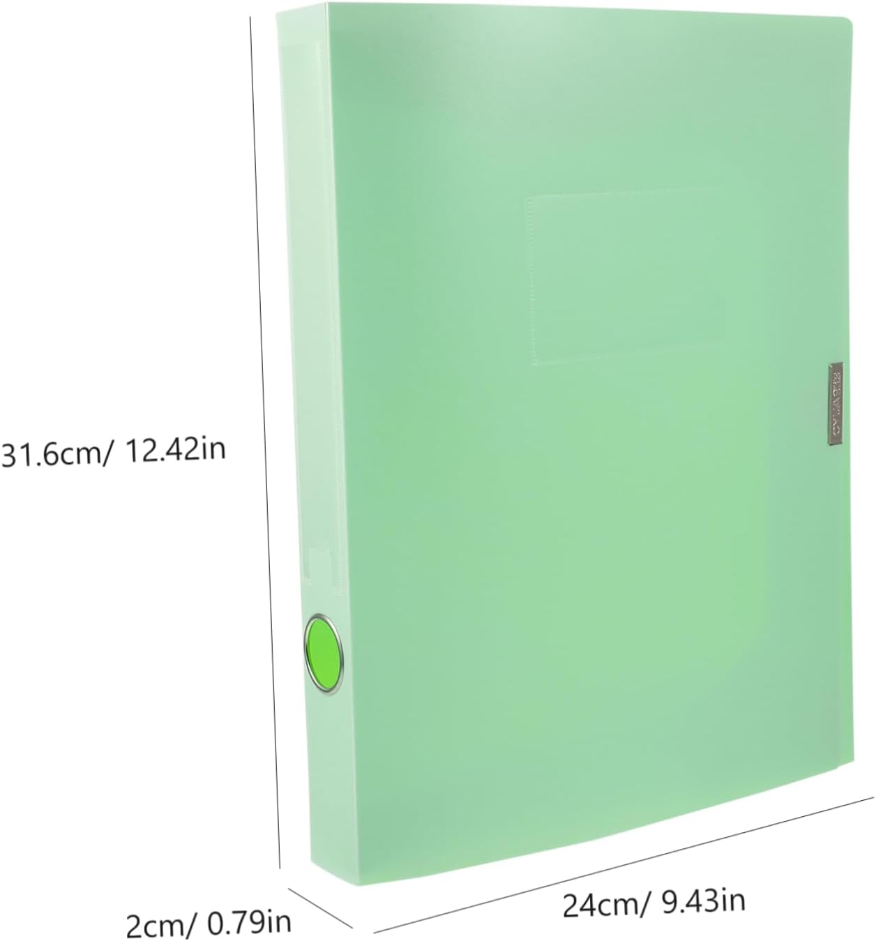 Data Box File Paper Document Storage Box File Organizer Plastic Reusable Desk Accessory image number 5