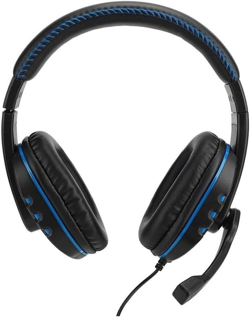 PRENDELUZ Blue Gaming Headphones for Long Hours of Gaming, Wired Headphones and Microphone image number 2