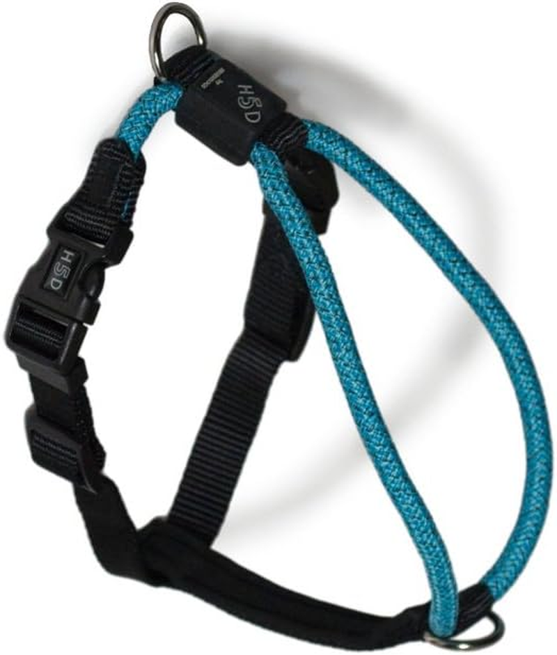 Asobolabo High Five Dogs Rope Walker Harness Blue XXS Size image number 4