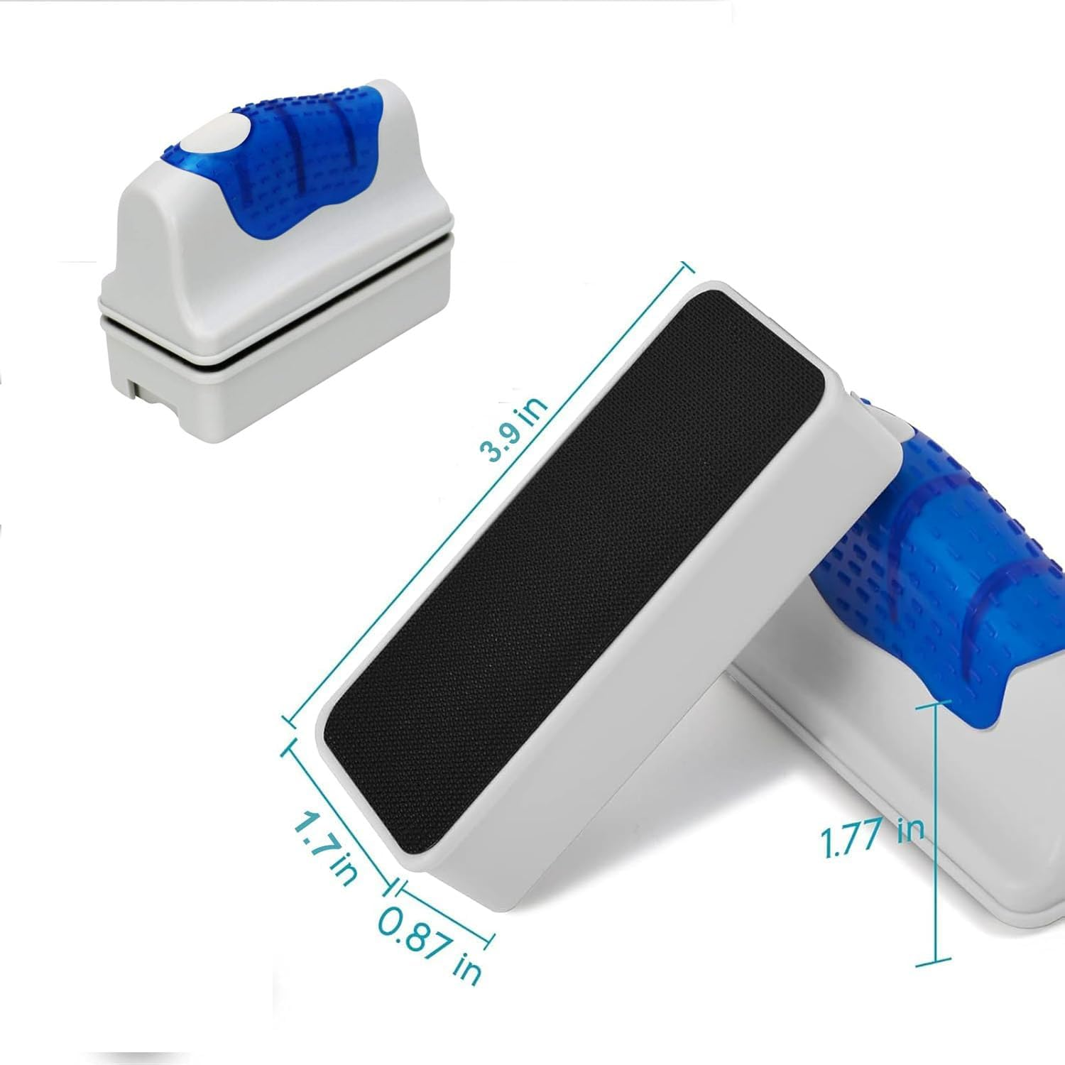 Limcryspp Magnetic Aquarium Glass Algae Glass Cleaning Brush Floating Cleaning Brush Detergent Washing Brush, Aquarium Good Friend image number 2