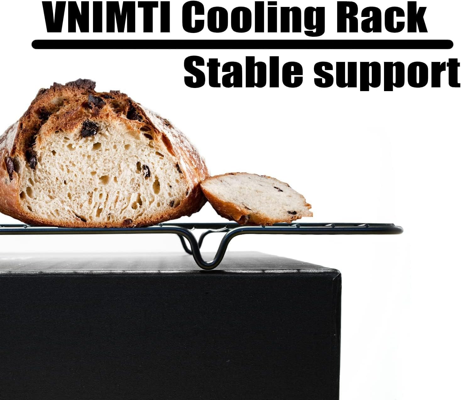 Cooling Rack 2 Sets, Cookie Cooling Wire Racks for Cooking, Baking, Roasting, Grilling, Drying, Oven Safe Grill Rack, Small Squares Grids(40 * 25Cm (2 Packs)) image number 6