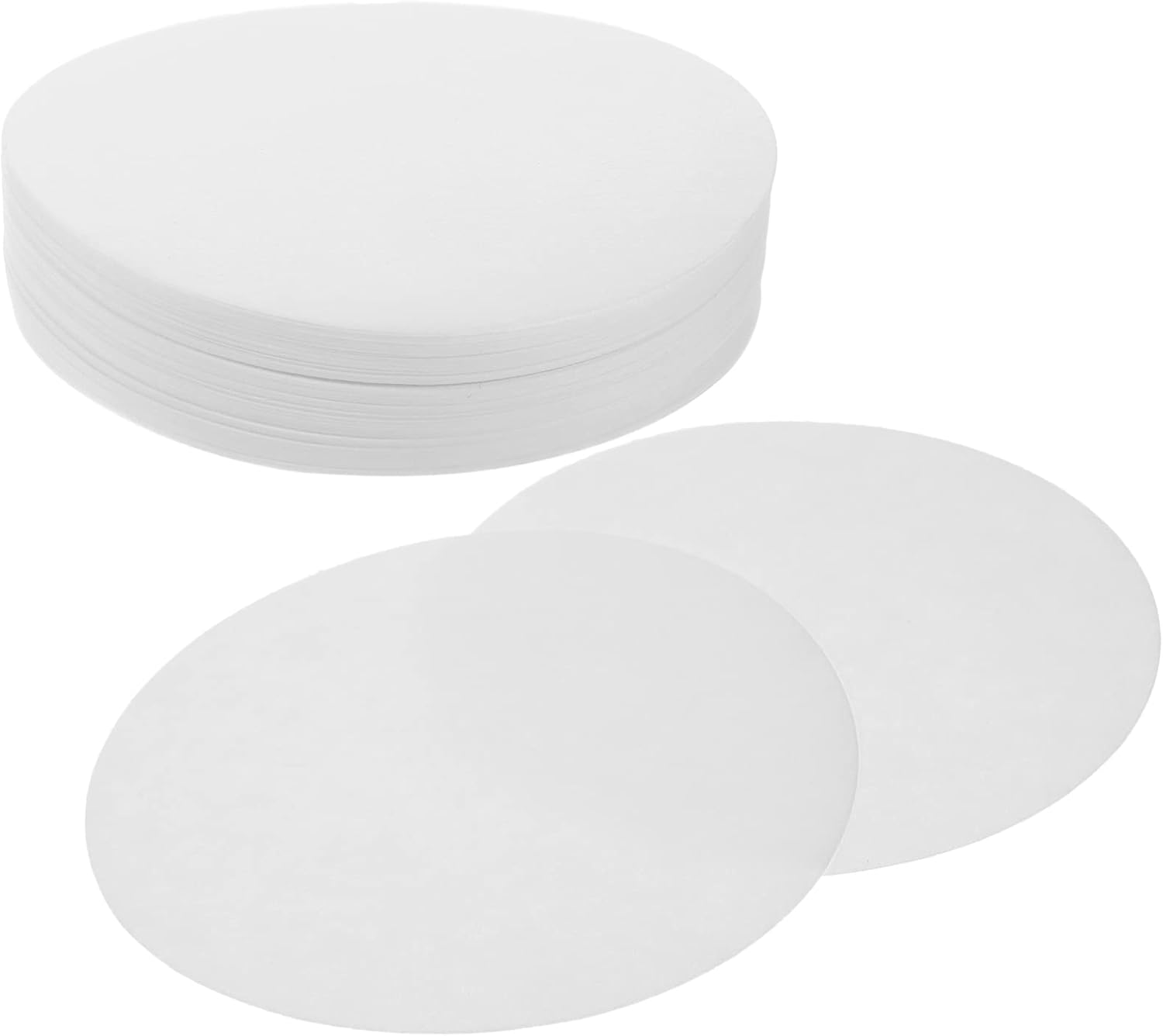 ULTECHNOVO Qualitative Filter Paper 9Cm, 100Pcs Lab Standard Medium Flow Rate Filter Paper Circles for Chemistry, General Filtration