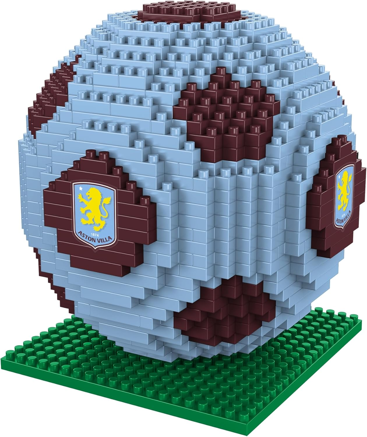 FOCO Official Licensed BRXLZ Bricks 3D Football Building Set in Alternative Club Colours (Celtic FC)