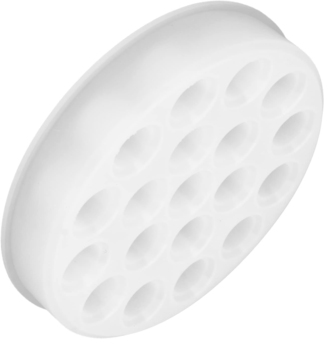 Round Shape Reusable Silicone Resin Lipstick Storage Holder DIY image number 4