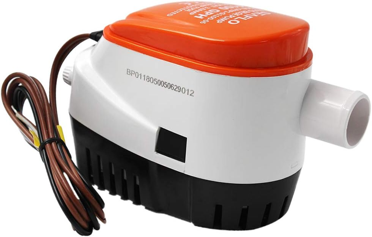 Blesiya SEAFLO 1100 GPH Bilge Pump with Built-In Float Switch - 12V Automatic image number 5