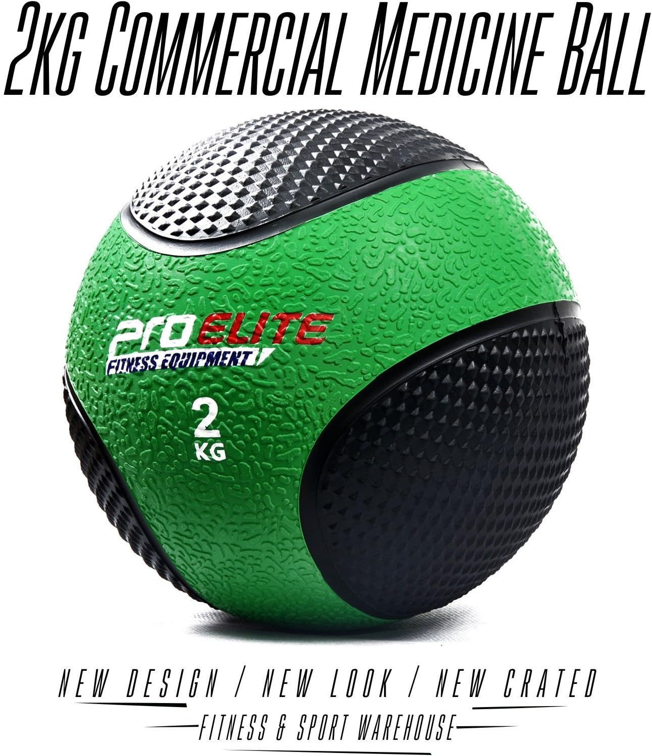 HCE Medicine Ball 1Kg to 10Kg Fitness Balls Weighted Gym Exercise Ball, Anti-Slip Rubber Med Ball MB Crossfit, Yoga, Pilates Therapy Ball image number 5