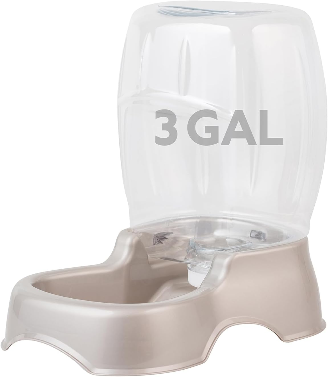 Petmate Pet Cafe Gravity Waterer Cat and Dog Water, Pearl Ash Blue,1.5 GAL, Made in USA