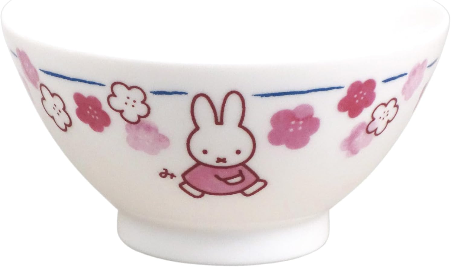 Dick Bruna 418111 Miffy Miffy Mug, Approx. Diameter 3.1 X Height 3.5 Inches (8 X 9 Cm), Tableware, Goods, Miscellaneous Goods, Faint (Flowers), Made in Japan image number 2