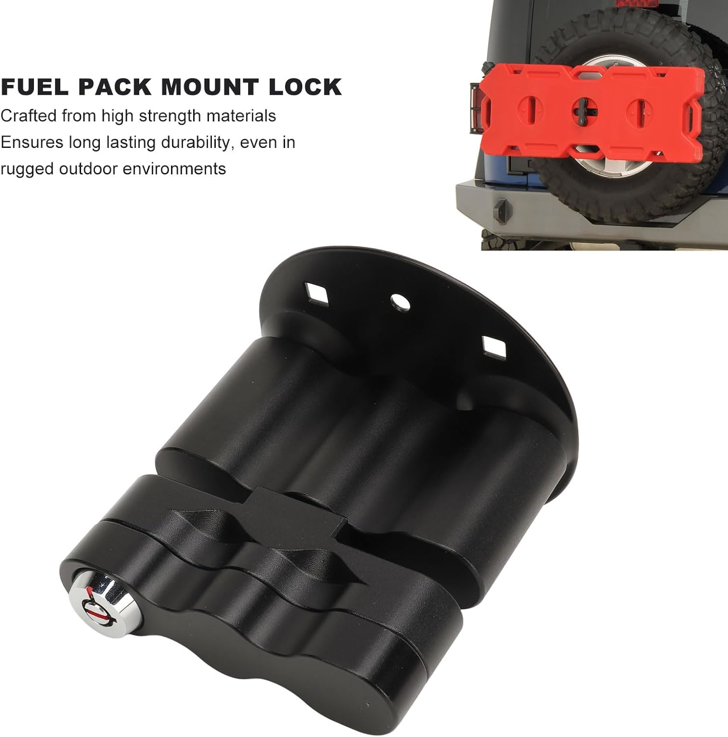 Gas Can Pack Mount Lock Fuel Container Locking Pack Mount for Rotopax LOX-PM Storage Box Water Pack image number 5