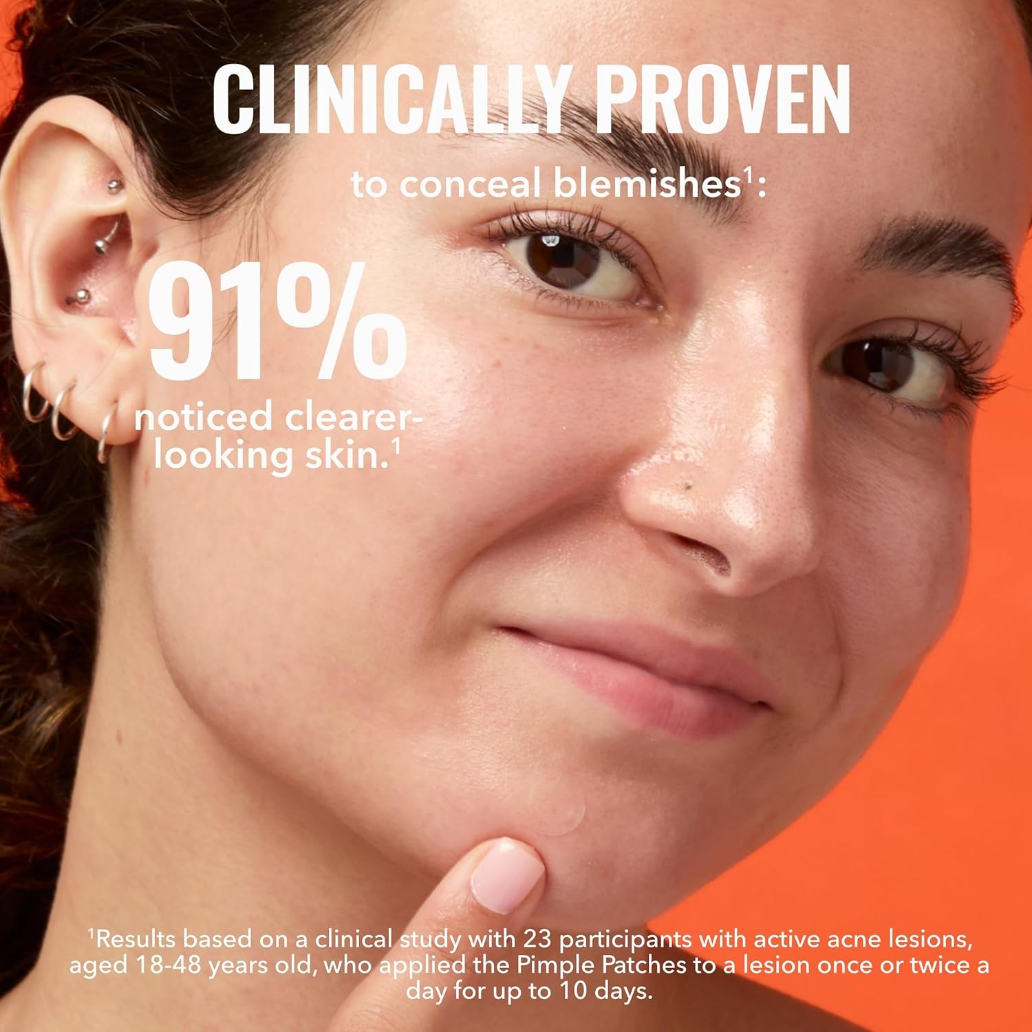 Good Molecules Pimple Patches 60 Pack - Ultra-Thin Hydrocolloid Acne Patches to Conceal Breakouts, Blackheads, and Blemishes - Acne Spot Treatment, Skin Care for Face image number 6