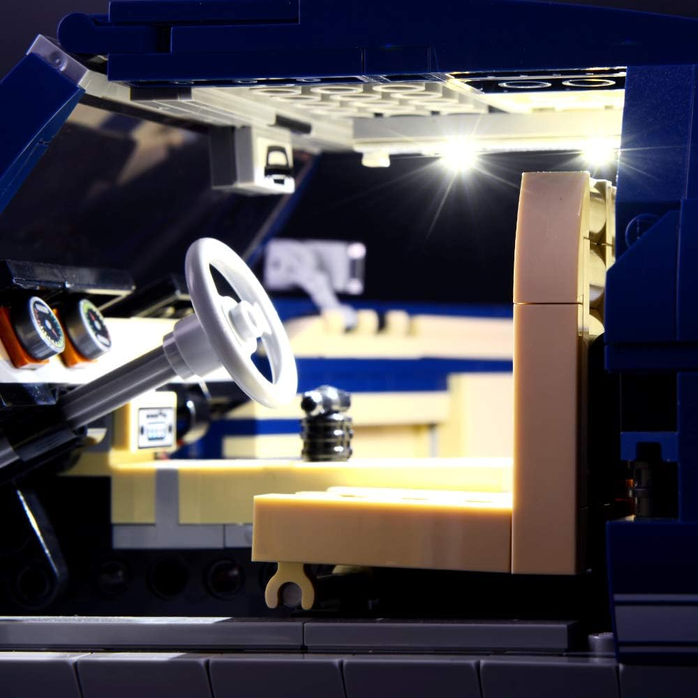 BRIKSMAX Led Lighting Kit for Ford Mustang-Compatible with  10265 - Not Include the  Set image number 5