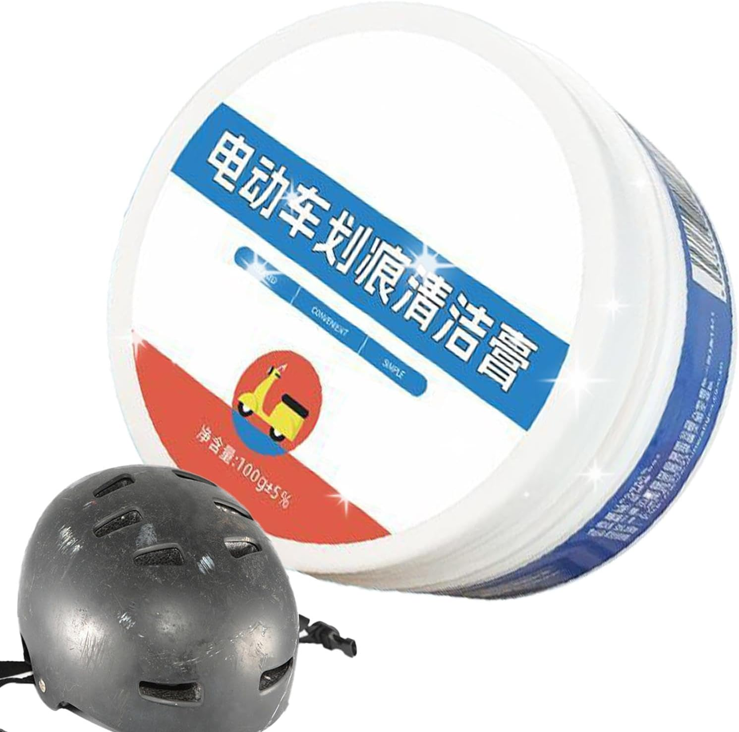 Scratch Remover for Vehicles,Scratch and Swirl Remover Wax | Vehicle Polishing Paste Removes Defects While Adding Gloss and Shine image number 4