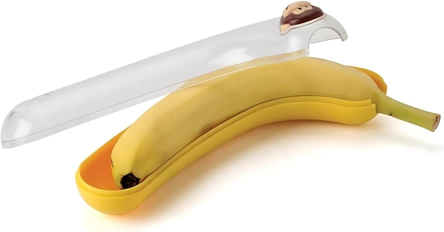 Joie 77711 Monkey Banana Storage Pod, Yellow, 22.9 X 8.3 X 4.4 Cm image number 6