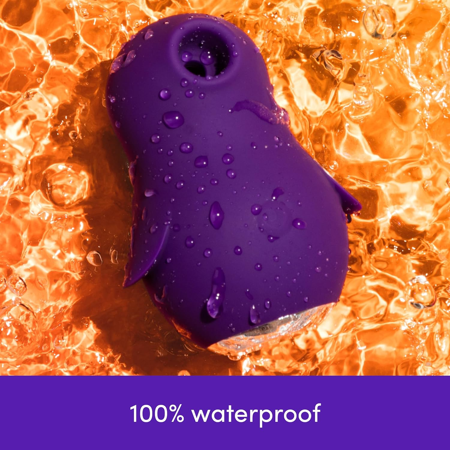 Lovehoney Penguin Clitoral Stimulator - Clit Sucking Pocket Pal Toy with 10 Suction Speeds &ndash; Waterproof Vibrating Sex Toy for Women &ndash; USB Rechargeable image number 2