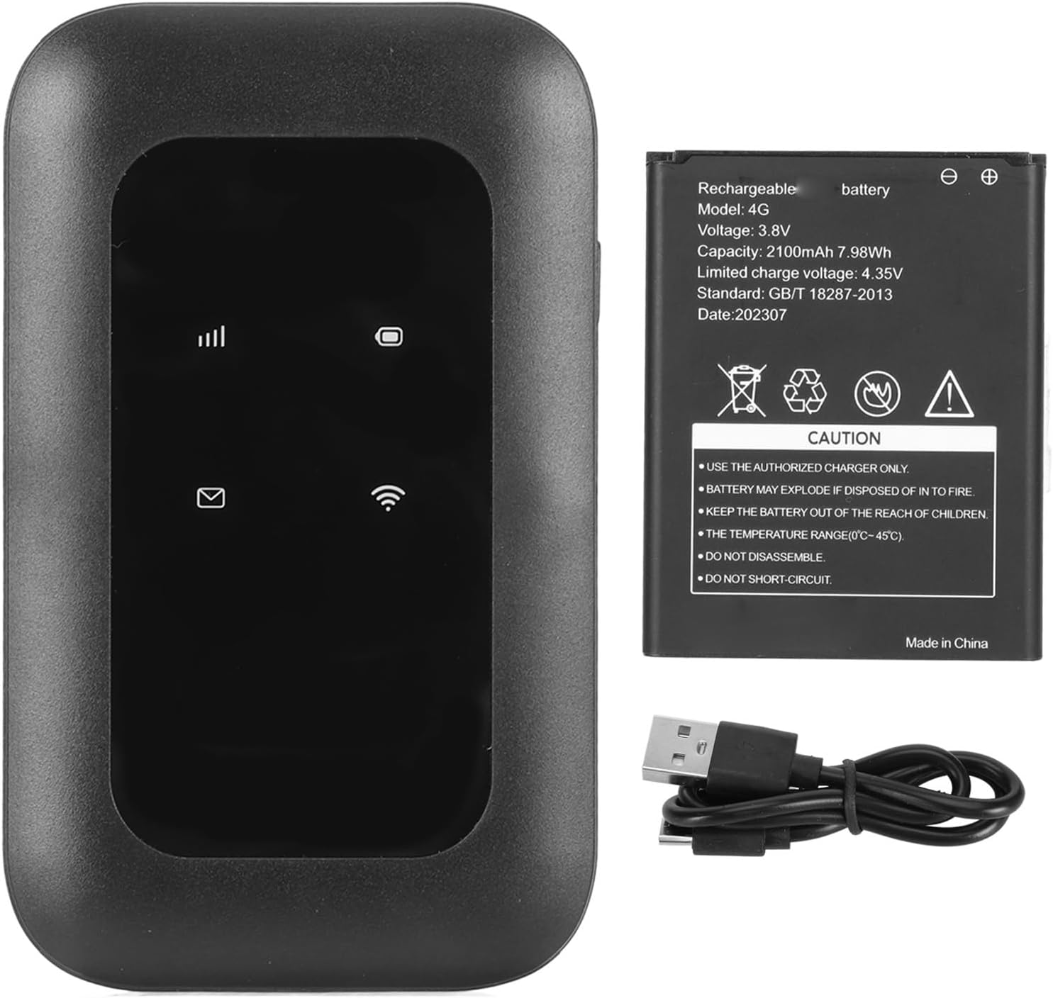 Fafeicy 4G Wifi Router High Speed Wireless LTE Router 10 Devices Share 150Mbps for Travel image number 5