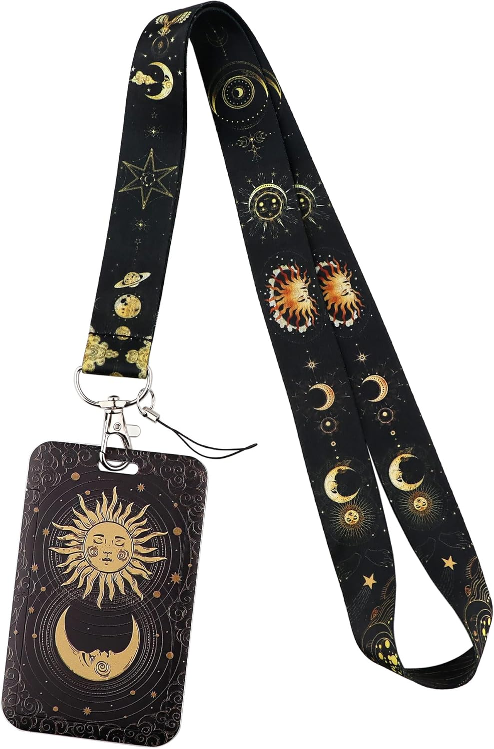 Bee Lanyard with Card Holder Set for Neck Keys School Kids ID, Cute for Men Women Business - Little Bee image number 4