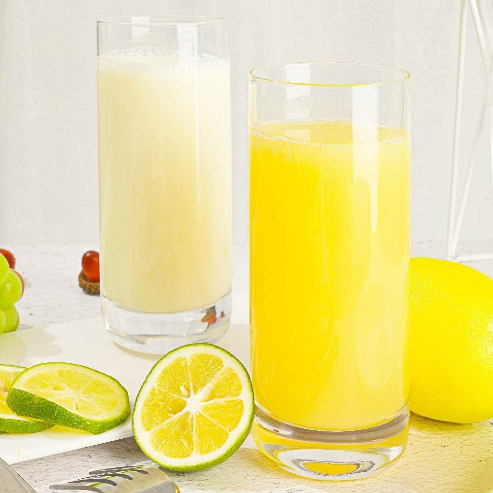 D.M DESIGN&middot;MASTER [6-Pack,13.5 Oz -Premium Highball Glasses, Heavy Base Tall Bar Glass, Drinking Glasses for Water, Juice, Beer, and Cocktail. image number 5