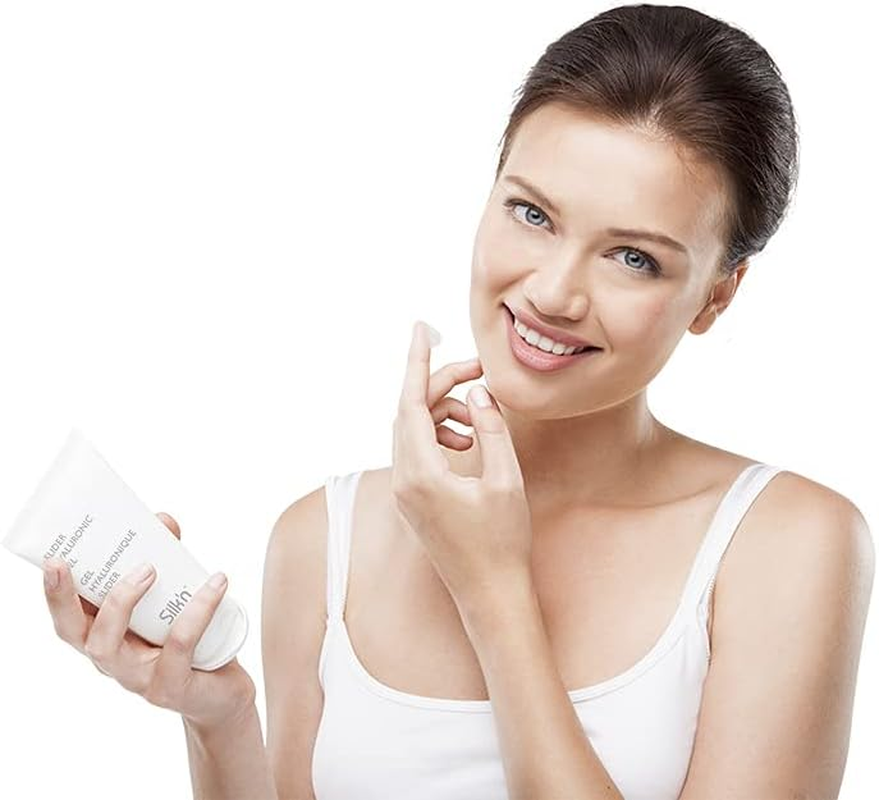 Silk&rsquo;N Paraben Free Slider Gel, Water-Based, Hyaluronic Gel Formula for Use with Silk&rsquo;N Anti-Aging Devices 4.4 Fl Oz