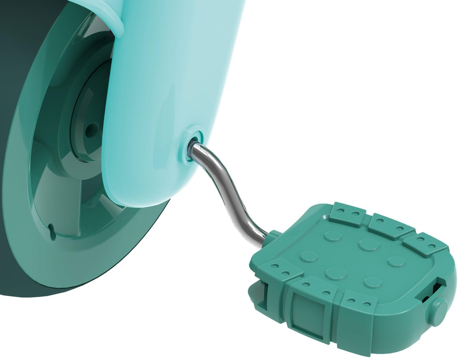 Lenoxx Gem Toys Tricycle Kids Ride-On | Adventure-Ready Design | Premium Materials | Develops Motor Skills | Vibrant Green | Ages 3+ | Safe & Fun